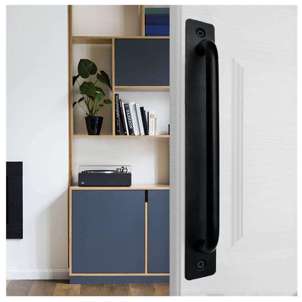 Modern and Simple Surface-Mounted Handles, Door Handles for Wooden Doors and Doors, Invisible Door Handles-Golden Tuba 2