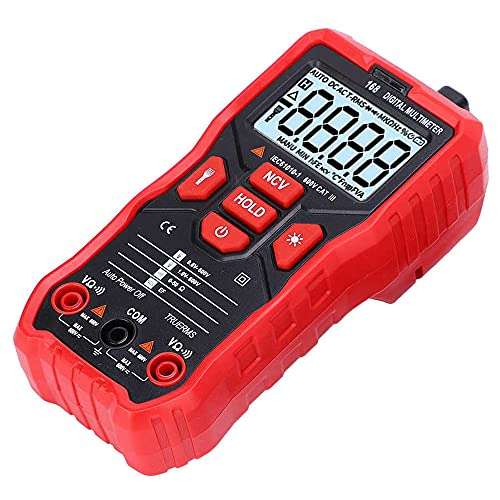 UA168 Mini Handheld LCD Digital Multimeter AC DC Voltage Resistance Tester with Test Probes 2