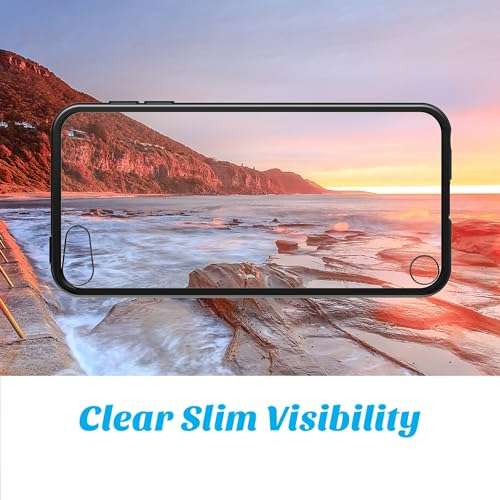 ULAK iPod Touch 7 Case, iPod Touch 6 Case, Slim Fit Hybrid Bumper TPU/Scratch Resistant Hard PC Back Cover/Corner Shock Absorption Case for Apple iPod Touch 5 6th 7th Generation (2019), Red 3