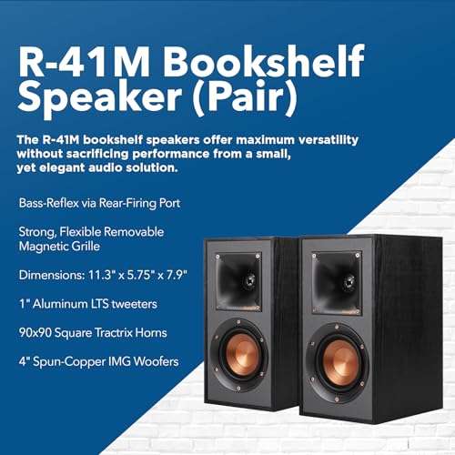 Klipsch Reference 5.2 Home Theater System, Bundle 2X R-625FA Floorstanding 2X R-12SW Subwoofer, R-52C Center, R-41M Bookshelf Speakers, and Integra DRX 3.4 100W 9.2-Channel 8K Network AV Receiver 3