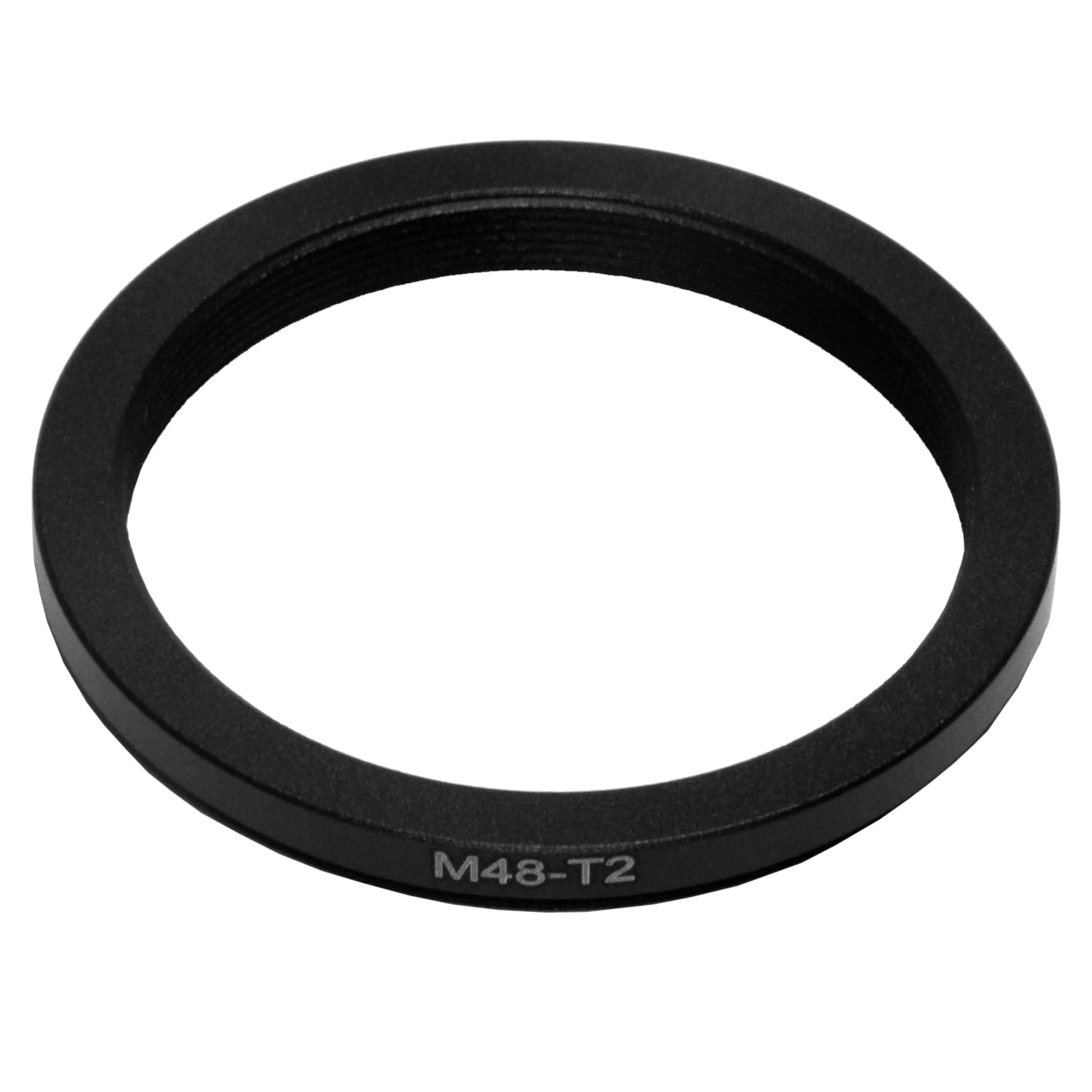 HAPPYTOPSTAR M48 (48mm 0.75mm Thread Pitch) to T2 M42 M42x0.75mm (42mm 0.75mm Thread Pitch) to M48-M42 mm Male to Female Coupling Ring Telescope Adapter 1