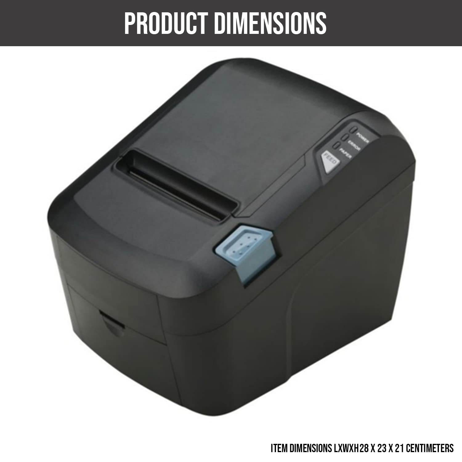 TVS ELECTRONICS Star Mini Thermal Printer 3200 USB Connectivity Standard 200mm/s High-Speed Prints Compatible with Multiple Types of Devices 6