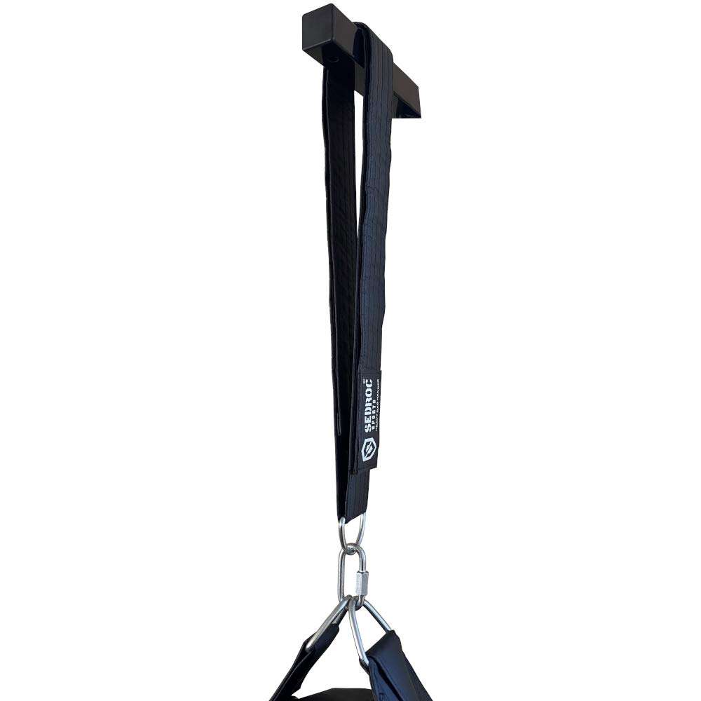Sedroc Heavy Bag Hanger Strap Punching Bag Hanging Harness Mount for I-Beam, Ceiling Joist and Rafters 1