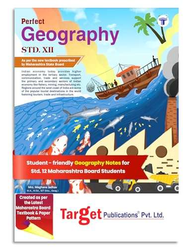Std 12 Geography Book | SYJC Science and Arts Guide | Perfect Notes | HSC Maharashtra Board | Based on the Std 12th New Syllabus