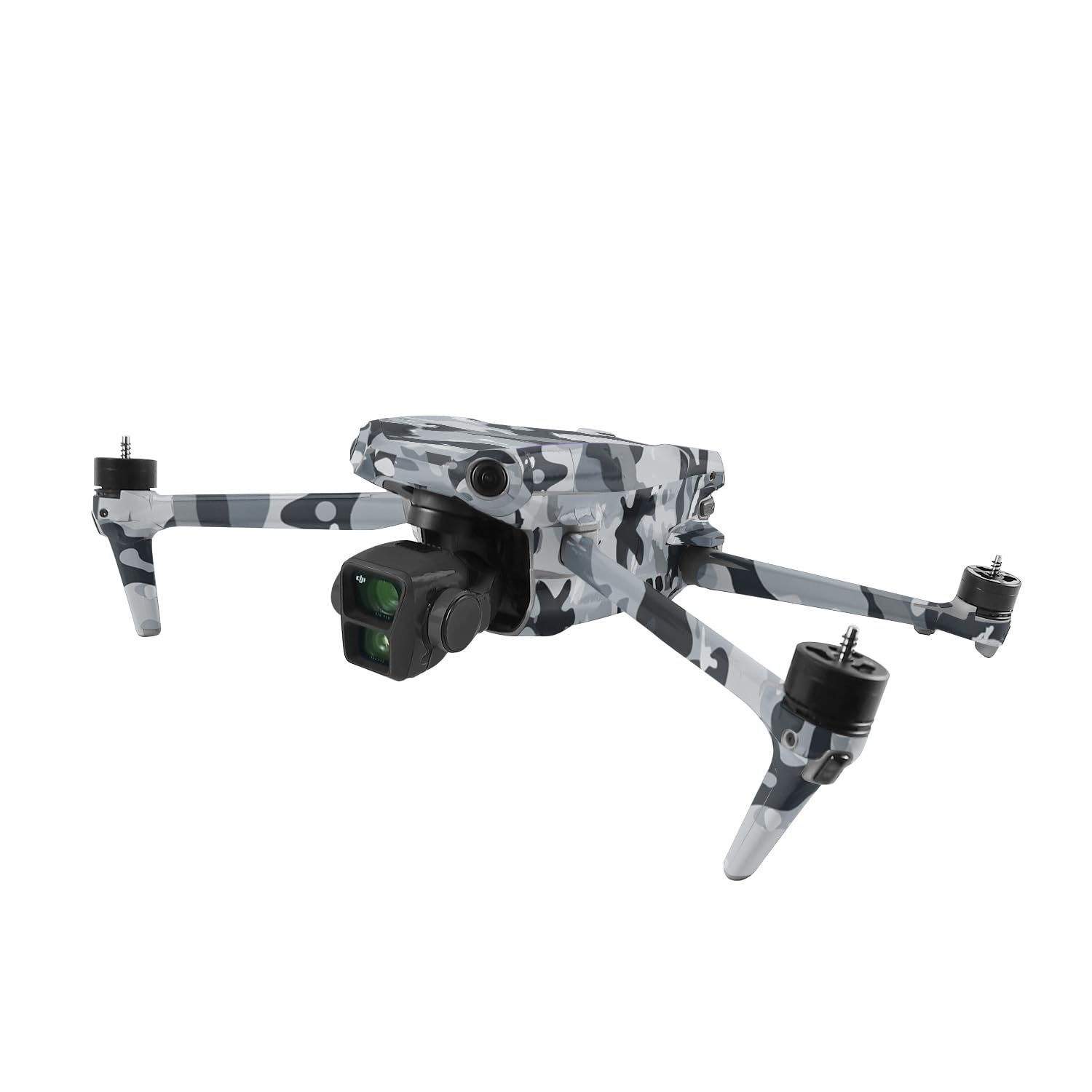MightySkins Skin Compatible with DJI Air 3 - Gray Camouflage | Protective, Durable, and Unique Vinyl Decal wrap Cover | Easy to Apply, Remove, and Change Styles 1