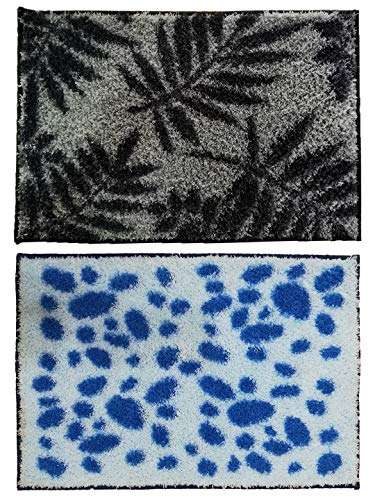 Athom Trendz Soft Anti Slip Easy Home Bath Mat, 38 X 58 Cm, Multicolour 2
