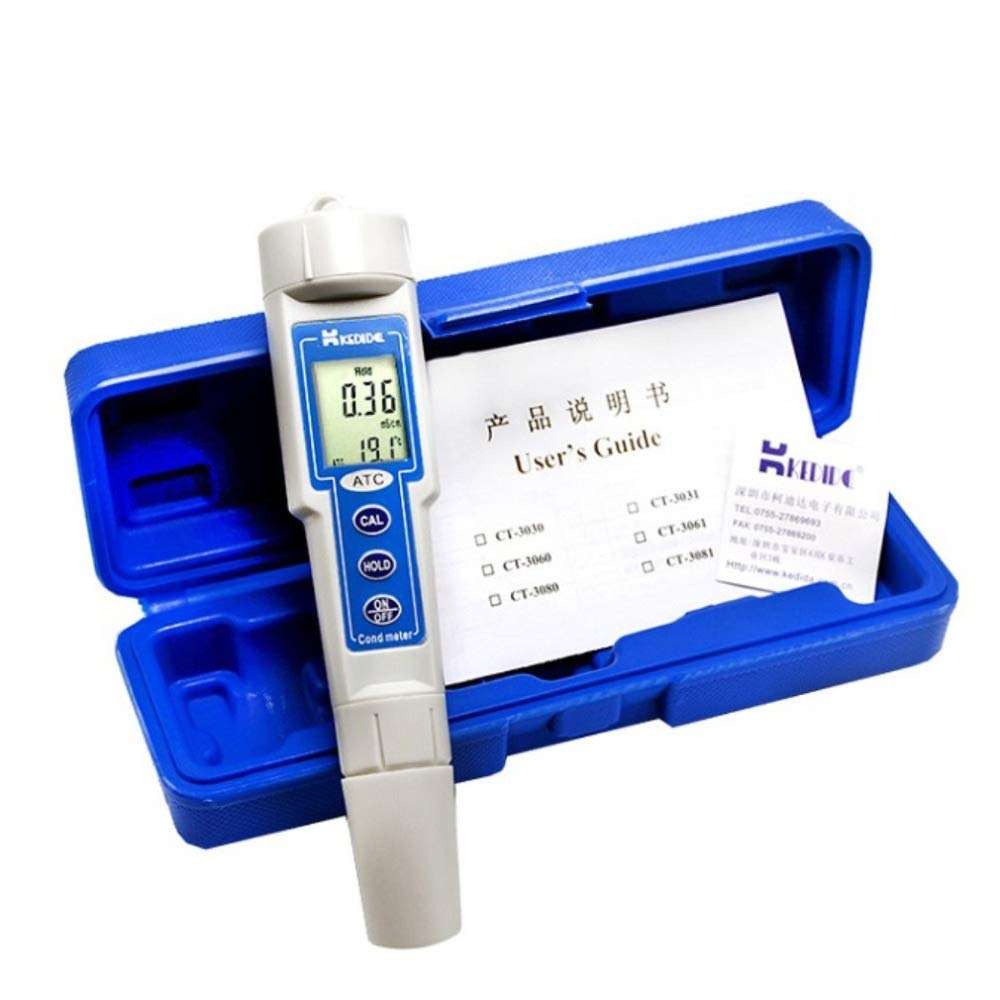 ZUQIEE PH Meter Pen Conductivity Waterproof Meter Water Hardness Tester Tap Water TDS Water Quality Test Pen Portable EC Instrument CT3030 Tools 4