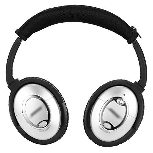 QC15 QC2 Headband Cover, JARMOR Replacement Head Band Protector with Zipper [ Easy Installation ] for Bose QuietComfort 15, QuietComfort 2 Headphones (Black) 6