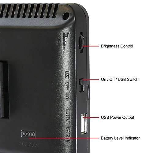 Canon EOS 70D Digital Camera Lighting Ultra-Slim LED-300 Vidpro Model LED-300 Professional Photo & Video Light Kit - with a FREE Synergy Digital® 2GB SD Card 6