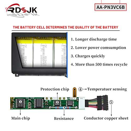 AA-PN3VC6B AA-PN3NC6F Laptop Battery for Samsung QX SF Series QX410-J01 QX410-S02 NP-SF310 NP-SF410 NP-SF510 QX310 QX410 QX411 QX412 QX510 SF310 SF410 SF510 QX 410 BA43-00270A BA92-07034A 11.1V 61Wh 4