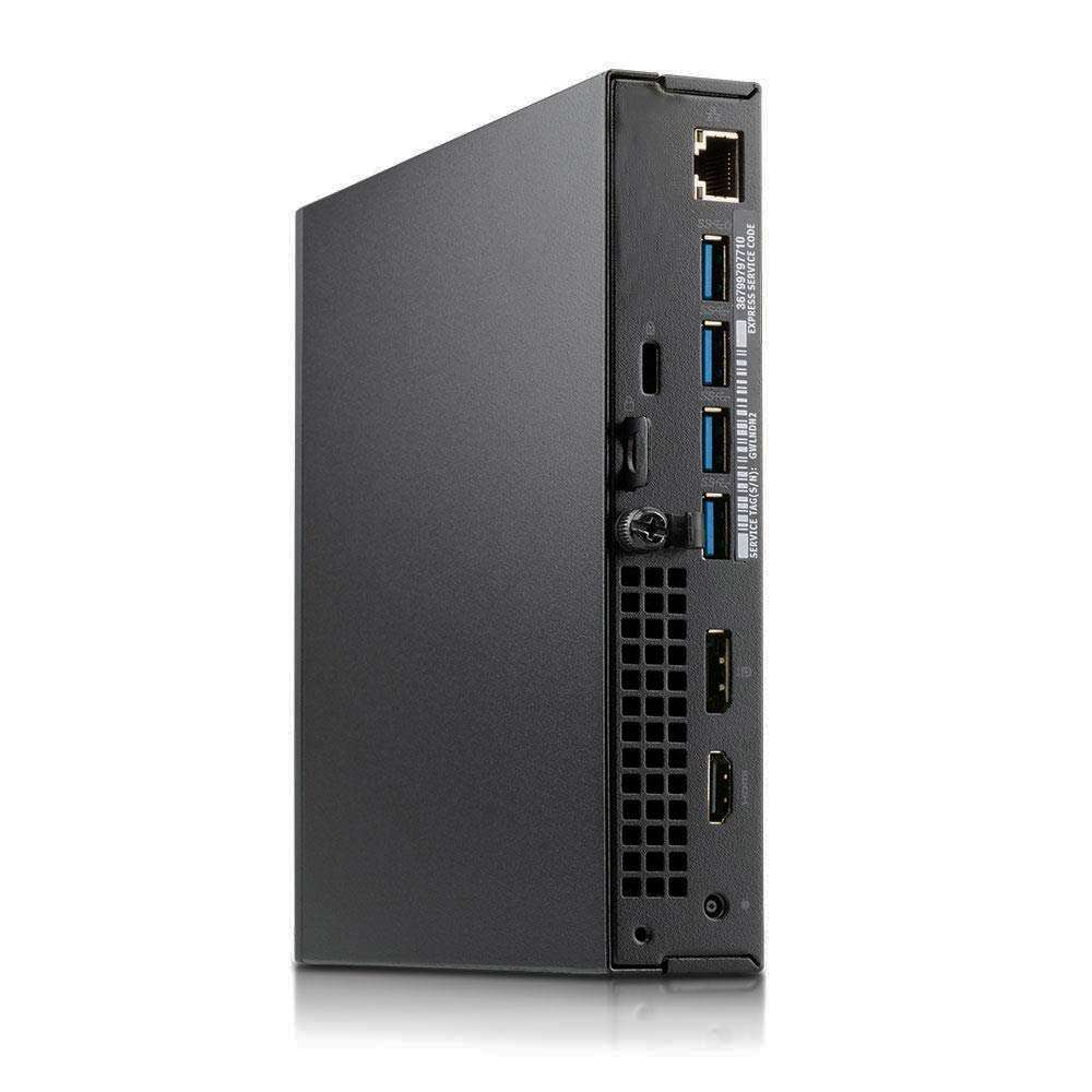 Dell OptiPlex 7050 Micro Computer, Intel Quad Core i5-6500T up to 3.1GHz, 16G DDR4, 256G SSD, Windows 11 Pro 64 Bit (Renewed) 3