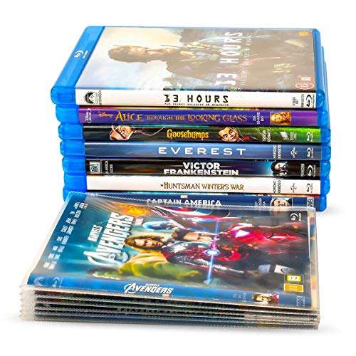 Tarifold Blu-Ray Disc Protective Sleeve with Closing Flap and Space for Cover – 50/Pack (10283) 3