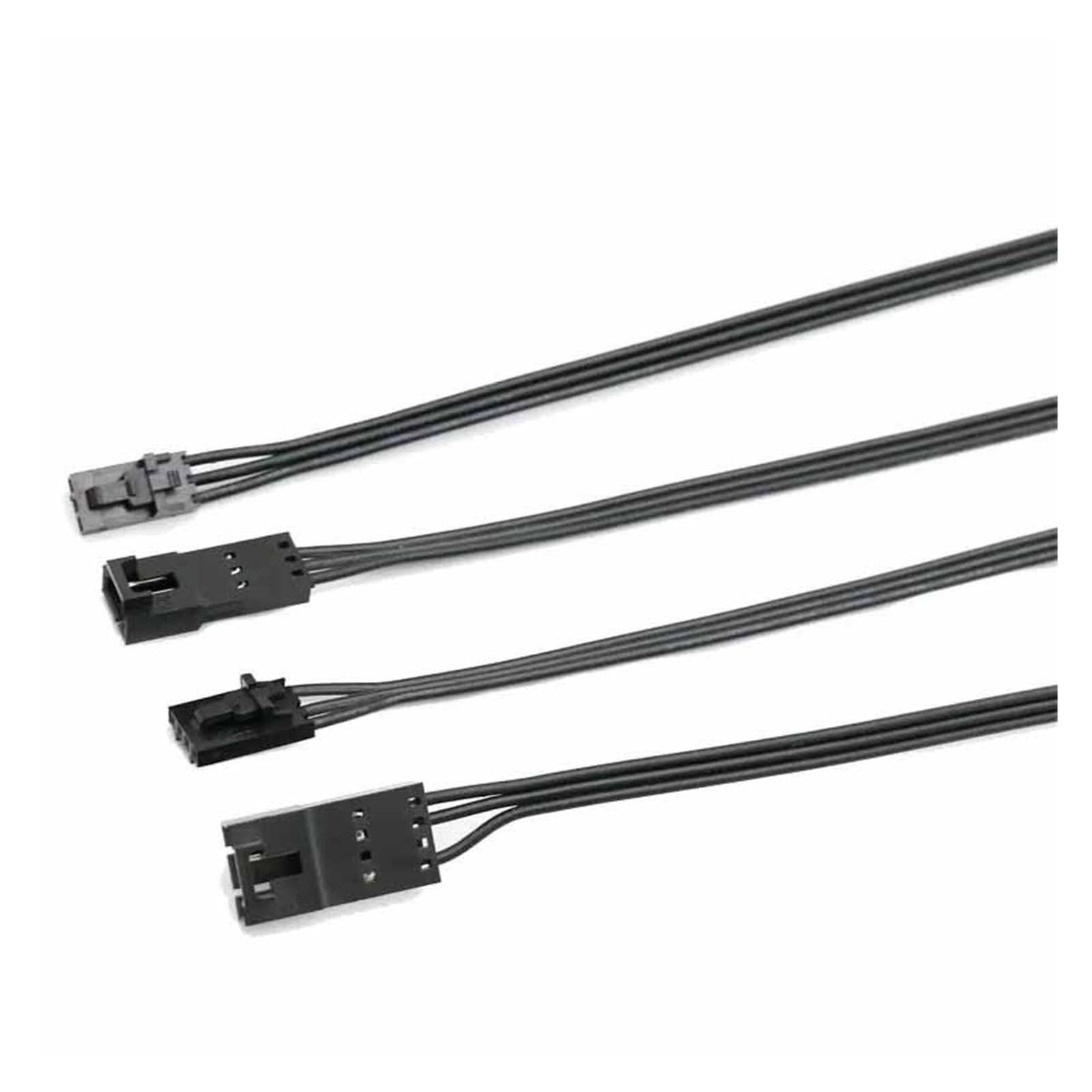 Chunsu Fan RGB Adapter Cable Lighting Node HD/LL120 140 3Pin/4Pin Fan to 5V 3Pin Stripe Cable-50cm(3p M to RGB) 4