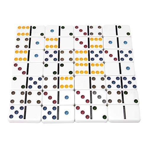 Roeam Dominoes Blocks Set Funny Dominoes Leisure Sports Goods for Kids The Elderly Board Games Recreational Travel Game Toys 1