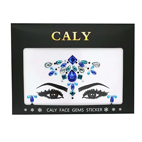Caly CB-1002 Long Lasting Waterproof Face Gems Body Jewels Stickers for Carnival 1