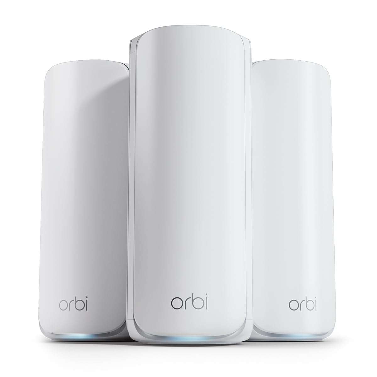NETGEAR Orbi 870 Series Tri-Band WiFi 7 Mesh System (RBE873) - Router + 2 Satellite Extenders, Security Features, Up to 21 Gbps, Covers Up to 9,000 Sq. Ft., 150 Devices, 10 Gig Internet Port, BE21000 1