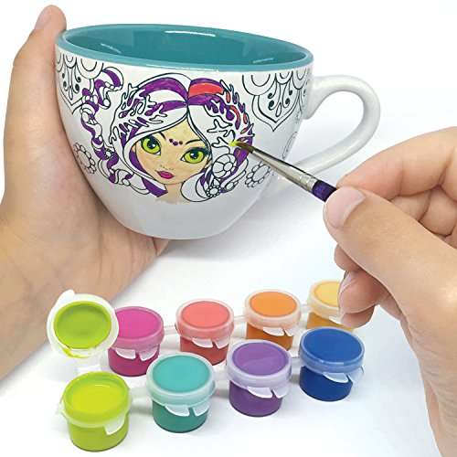 NEBULOUS STAR Porcelain Painting 4