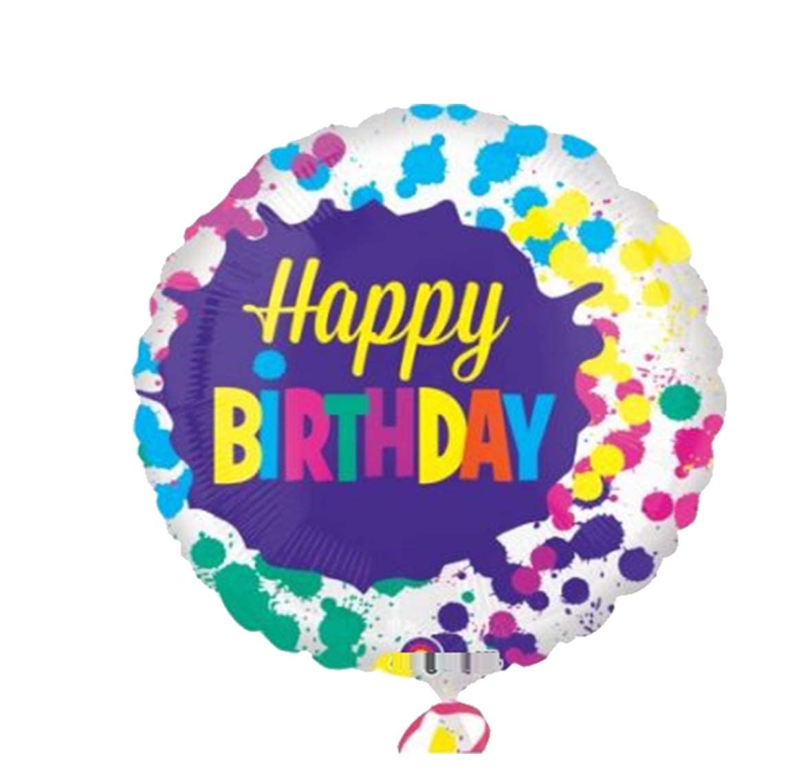 1/2 Birthday Decorations for Boy/Girl with HBD Foil Balloon, 20 Metallic Balloons and Curtains (Pink) 4