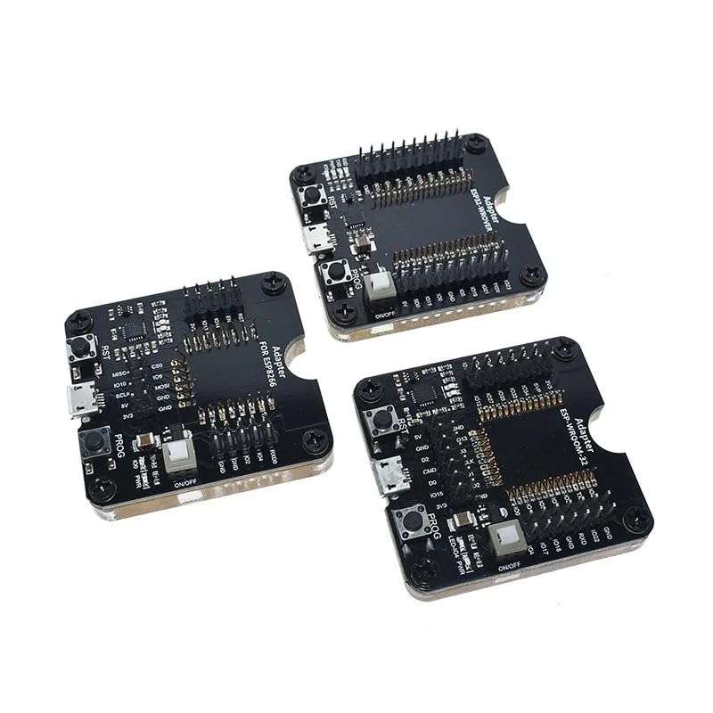 New 2024 Esp8266 Esp32 Esp-Wroom-32 Esp32-Wrover Development Board Test Burning Fixture Tool Downloader for Esp-12F Esp-07S Esp-12S Accessories 5