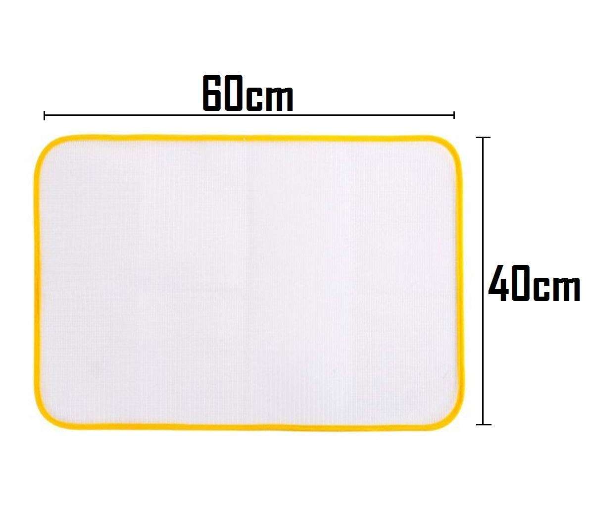 Helsta Protective Insulated Ironing Mesh for Clothes Delicate Garment Cloth Guard Home Press Mat Heat Resistant Reusable & Washable, Multicolours Standard 3