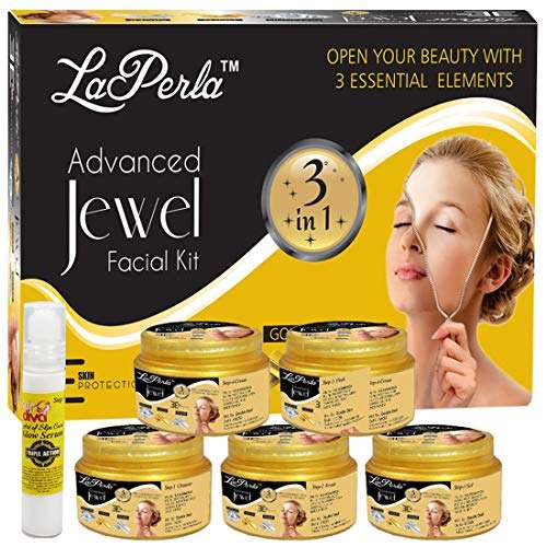 LAPERLA 3in1 Advance Jewel Facial Kit Combo Set of 14 GC571-By Adbeni 4