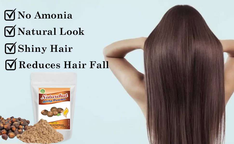 Naturehut Aritha/Reetha (Sapindus Trifoliatus) Powder|| Ayurvedic Formula || For Face,Skin & Hair Care || 5Kg 4