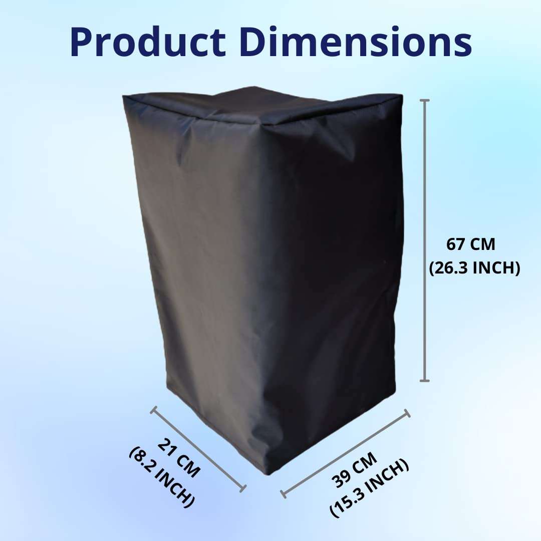 MAINDAIS Dust Proof Water Proof Washable Air Purifier Cover for AirMega 200 (AP-1018F) Size (LXW XH - 21 X 39 X 67 cm)(MDAPCAirMega 200 (AP-1018F)-103-BLACK) 3