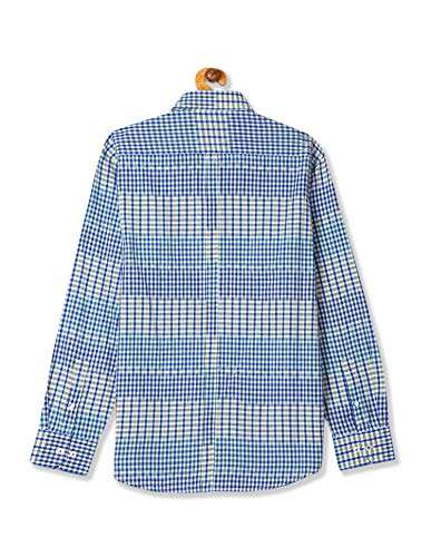 Arrow Sports Men's Casual Shirt (8907259265322_ASQS3002_44_Melange Blue) 2