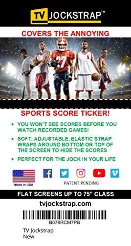 TV Jockstrap - Sports Without Spoilers! Block The Score Ticker! 2