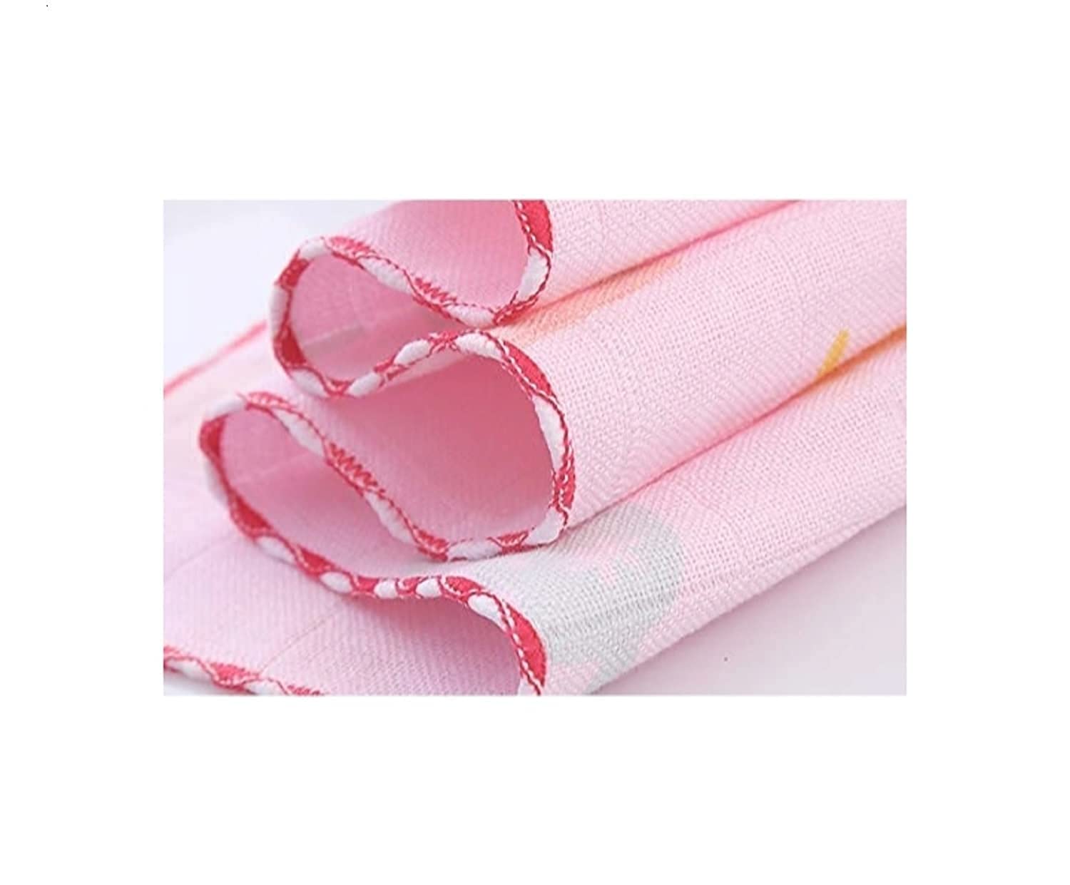 CLUZE 100% Cotton Handkerchief/Rumal/Face Towel - Soft and Absorbent Handkerchieves for Women's - Set of 12 (10" x 10") 6