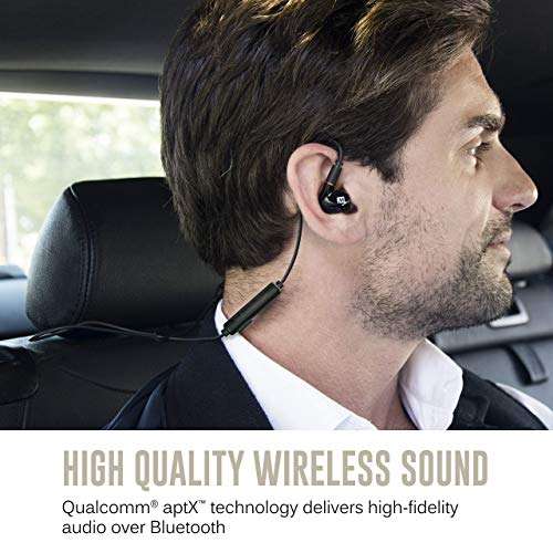 MEE audio BTN 2-Pin Bluetooth Wireless Adapter Cable with Qualcomm aptX for Massdrop and Other 2-pin in-Ear Monitors 3