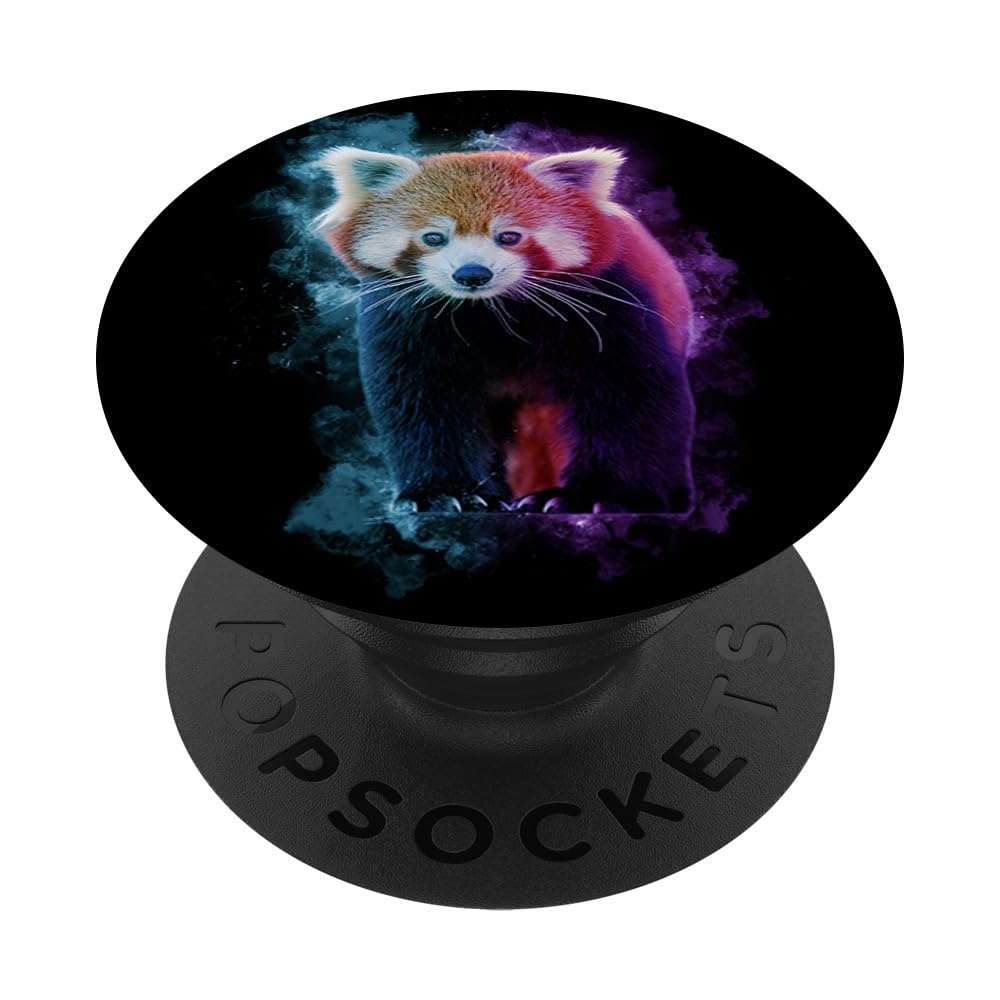 Cute Red Panda Design PopSockets PopGrip: Swappable Grip for Phones & Tablets PopSockets Standard PopGrip 1