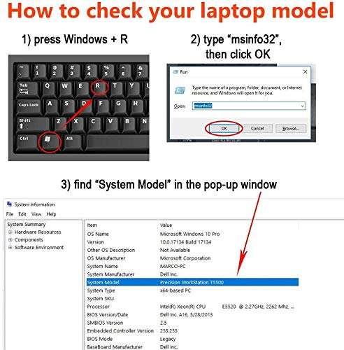 BVYY New XCMRD Battery 40WH for Dell Inspiron 15 3000 Series 3542 3543 3531 3541 3521 3537 15R 5537 5521 17-3737 3721 17R-5737 14 3421 3437 14R 5421 5437 Latitude 3540 3440 P28F Notebook PC Battery 5
