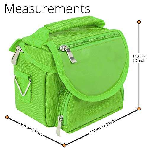 Orzly Travel Bag for Nintendo DS Consoles (New 2DS XL / 3DS / 3DS XL/New 3DS / New 3DS XL/Original DS/DS Lite/DSi/etc.) - Includes Belt Loop, Carry Handle, Shoulder Strap - Pink 4