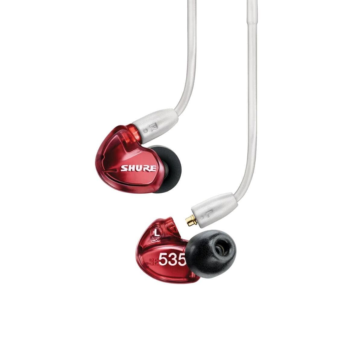 Shure SE535LTD Limited Edition Red Sound Isolating Earphones with Remote + Microphone 2