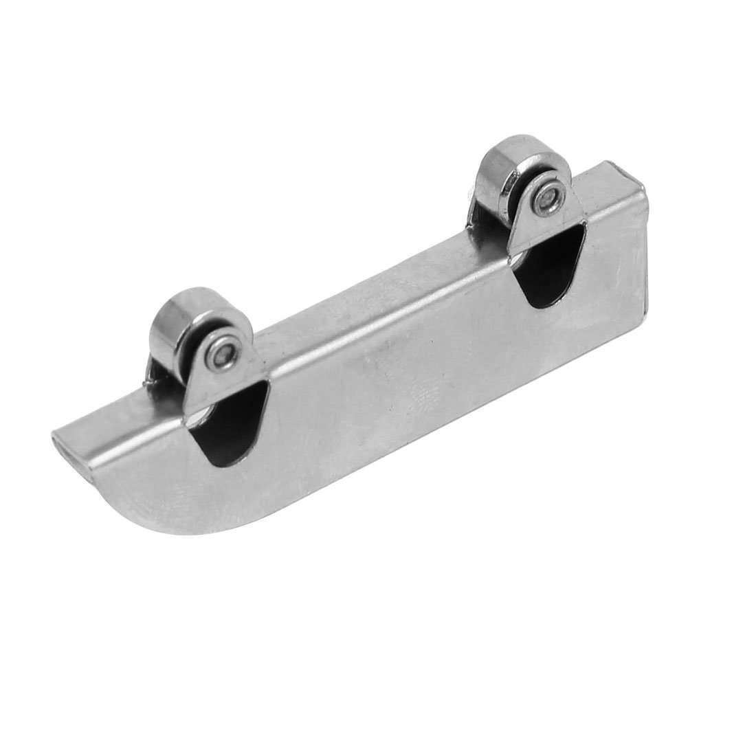 Aexit Showcase Cabinet Door Hardware & Locks Door Stainless Steel Glass Sliding Roller Wheel Sliding Door Hardware Pulley 5pcs 2