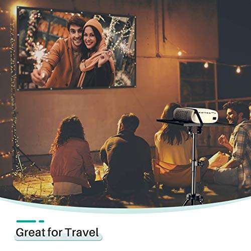 VANKYO Universal Laptop Projector Stand with 15 x 11 Plate Size, Holder Mount Tripod height Adjustable up to 37-Compatible with Leisure 3,Leisure 470,Cinemango 100, Performance V630W 4