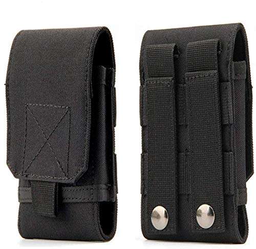 divinz Army Camo Molle Bag for Mobile Phone Belt Pouch Holster Cover Case-Black 3