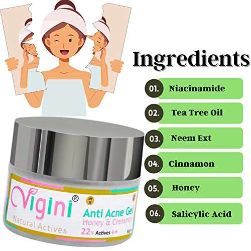 2% Salicylic Acid Gel for Acne 50ml With Foaming Face Wash 150ml For Brighter Glow | Reduces Pimples Overnight & Prevents Acne Scars, Spot Corrector for Oily, Acne Prone Skin | Vigini 2