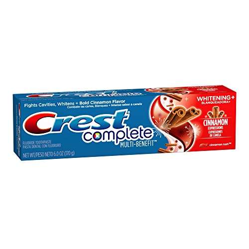 Crest Complete Toothpaste Whitening Cinnamon Expressions 6 oz 2