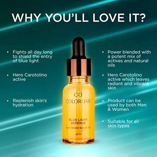 Colorbar Skin Shield Serum Oil, 20 ml | Hydration | Replenish skin's hydration | Suitable for all skin types 3