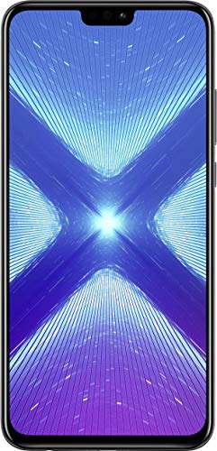 Honor 8X 64GB Dual-SIM Android (GSM Only, No CDMA) Factory Unlocked 4G/LTE Smartphone - International Version (Black)