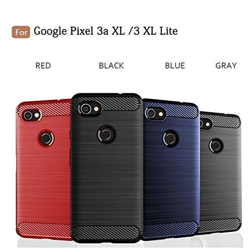 Sucnakp for Pixel 3a XL Case,Google Pixel 3a XL TPU Shock Absorption Cell Phone Cases Technology Raised Bezels Protective Cover for Pixel 3 a XL Phone（TPU Blue） 6