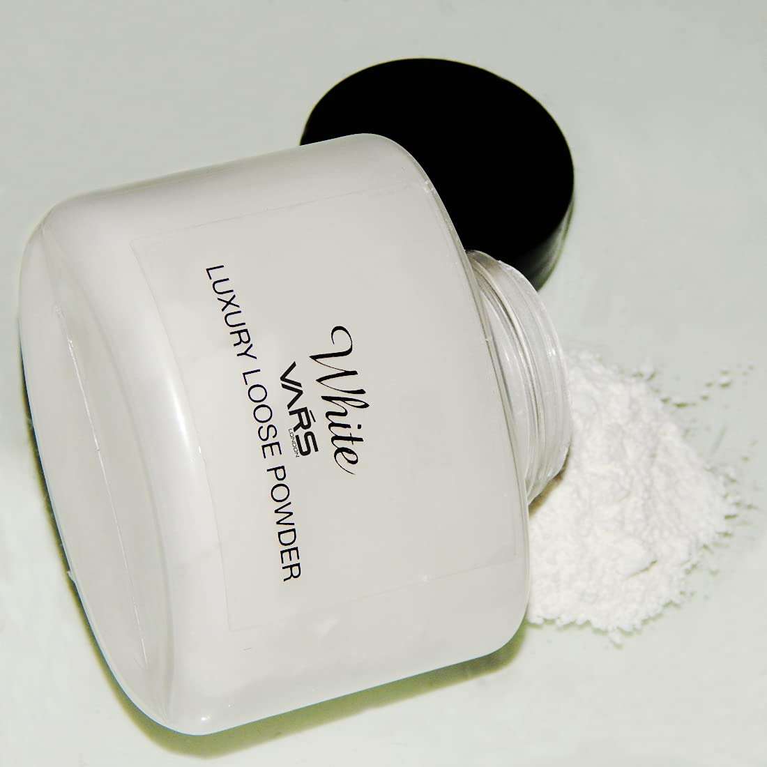 VARS LONDON LAKU BEAUTY White luxury loose powder| face highlighting powder| makeup highlighting powder| 1