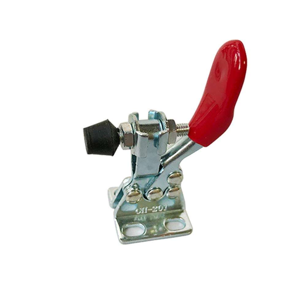 MIKMAYTOO Quick Release Horizontal Toggle Clamp Hold Down Hand Tool Horizontal Heavy Duty Push Pull Toggle Clamp… (201-16 PACK) 5