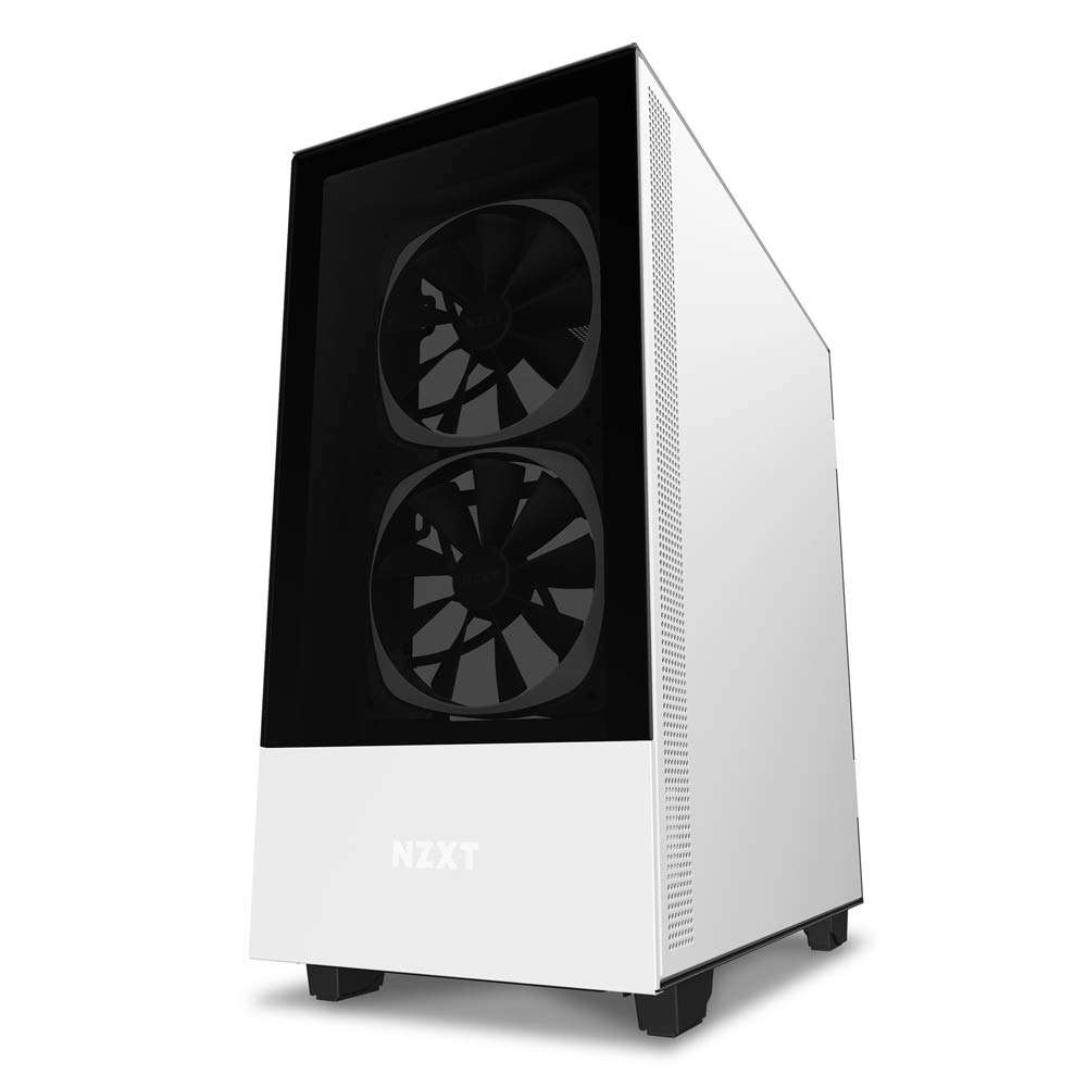 NZXT Kraken X63 280mm AIO RGB CPU Liquid Cooler + NZXT H510 Elite Premium Mid-Tower ATX Case 3