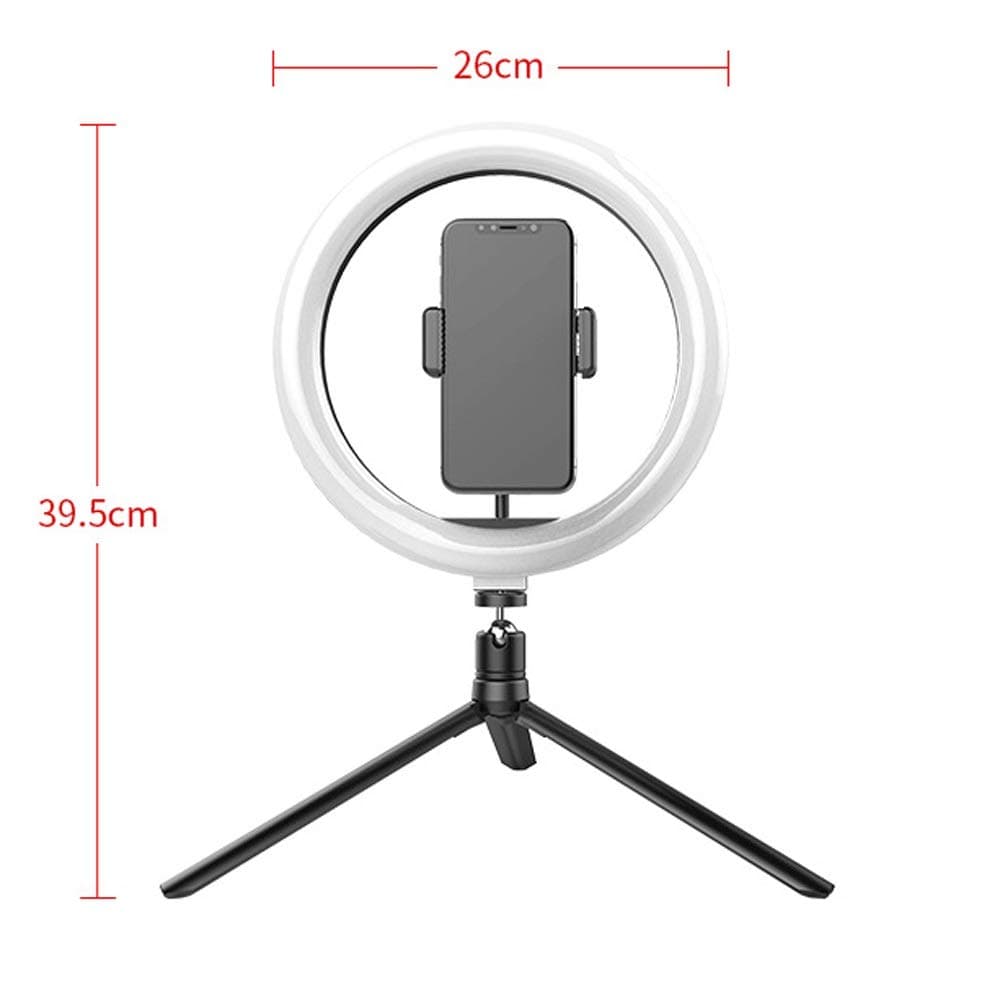 Y-sg Shop Customization RGB Fill Light Artifact net red Live Broadcast Selfie Camera Anchor Ring Light, LED Ring Light with Tripod and Phone Stand and Live Video and YouTube Video Stand 5