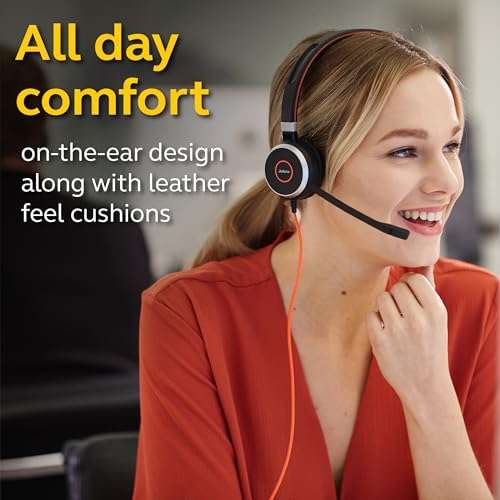 Jabra Evolve 40 UC Mono USB-C Wired Headset 4