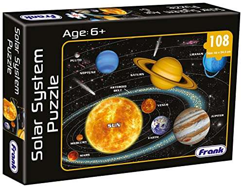 Frank Solar System Outer Space Puzzle for 6 Year Old Kids and above & Disney Princess Snow White and The Seven Dwarfs 250 Pieces Jigsaw Puzzle for Kids for Age 8 Years Old and above 4