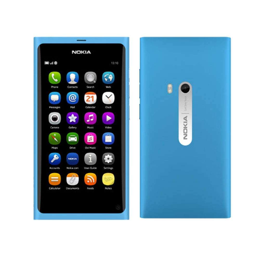 Nokia N9 16GB 3G Wifi GPS NFC GSM Unlocked Meego Touchscreen (Cyan | Blue)